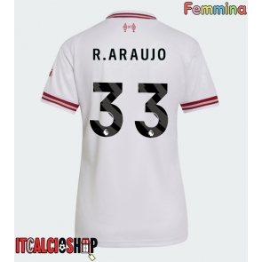 Liverpool Ronald Araujo #33 Seconda Maglia Femmina 2026-27 Manica Corta